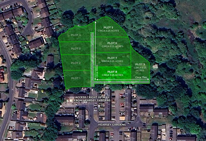 Land For Sale In Hearsey Gardens, Blackwater, Camberley, GU17