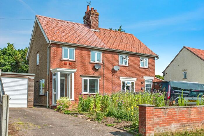 2 Bedroom Semi-Detached House For Sale In Tucks Road, Worstead, North Walsham, NR28