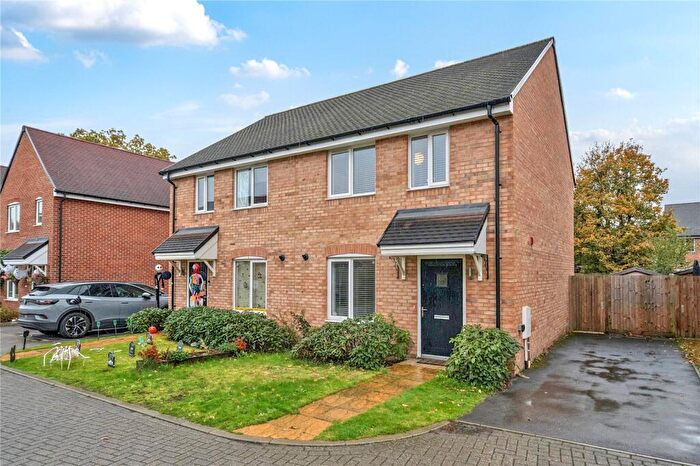 2 Bedroom Semi Detached House For Sale In Lucas Drive, West End, Woking, Surrey, GU24