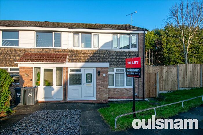 3 Bedroom End Of Terrace House To Rent In Rothley Walk, Kings Norton, Birmingham, B38