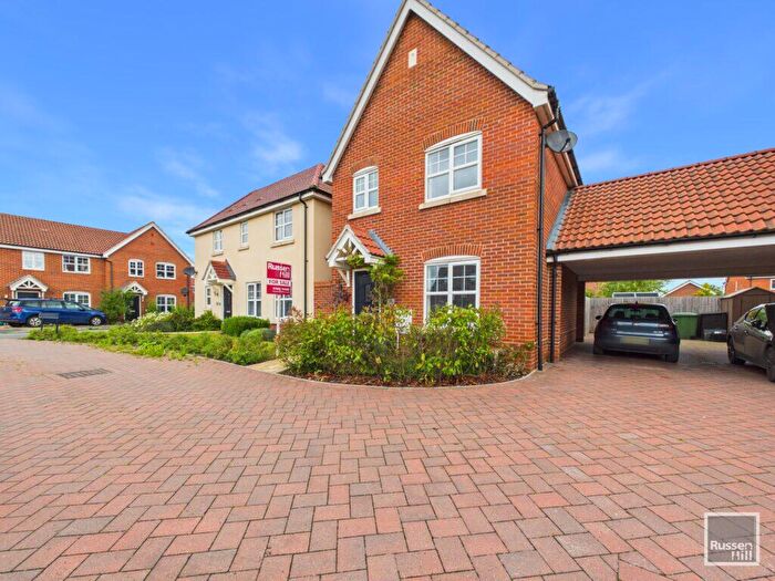 3 Bedroom Detached House For Sale In Bennett Crescent, Hethersett, NR9