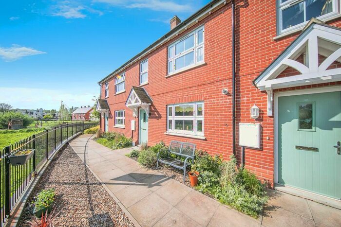 3 Bedroom Terraced House For Sale In Robert Darry Close, Sudbury, Suffolk, CO10