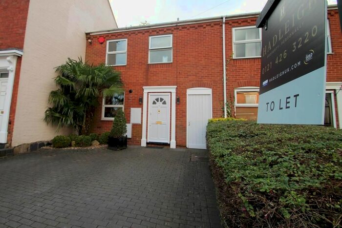 2 Bedroom Terraced House To Rent In York Street, Harborne, Birmingham, B17