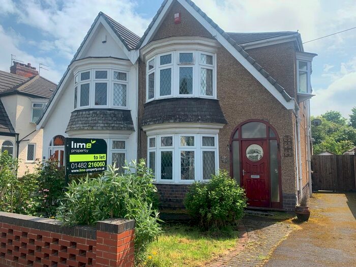 3 Bedroom Semi-Detached House To Rent In Overland Road, Cottingham, HU16