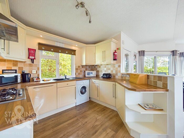 2 Bedroom Chalet For Sale In Staithe Road, Burgh St. Peter, Beccles, NR34