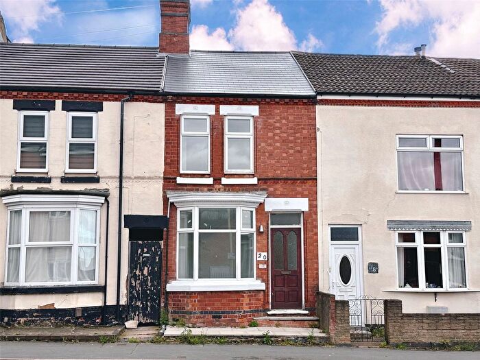 2 Bedroom Terraced House To Rent In Derby Road, Hinckley, Leicestershire, LE10