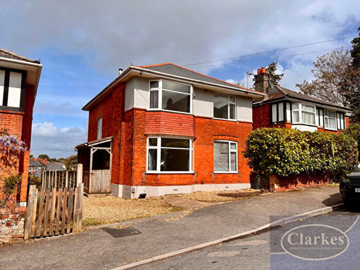 4 Bedroom Detached House For Sale In St. Albans Avenue, Bournemouth, Dorset, BH8