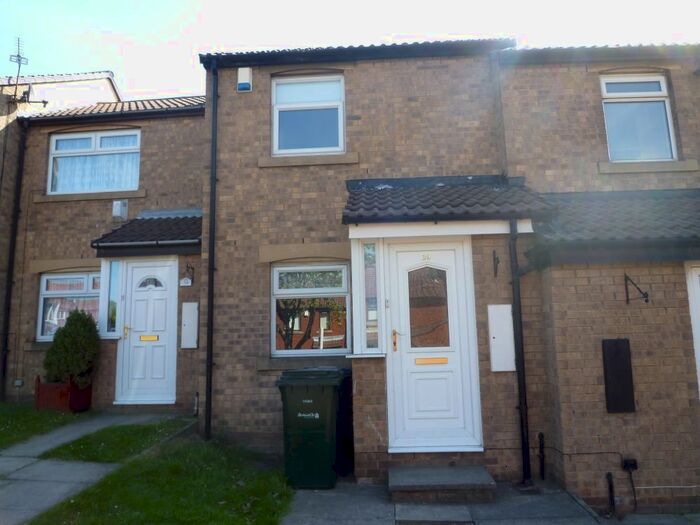 2 Bedroom Terraced House To Rent In Harbottle Court, Walker, 2Ah, Newcastle, Tyne And Wear NE6