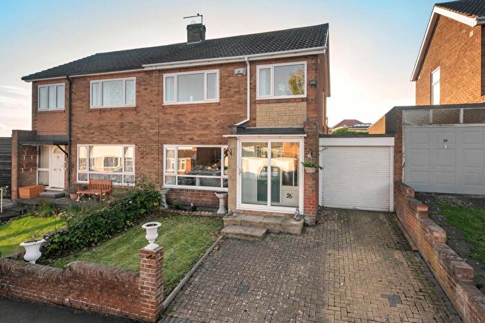 3 Bedroom Semi-Detached House For Sale In Calvus Drive, Heddon-on-the-Wall, Newcastle Upon Tyne, Northumberland, NE15