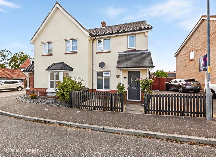 2 Bedroom Semi Detached House For Sale In Millers Drive, Dickleburgh, Diss, IP21