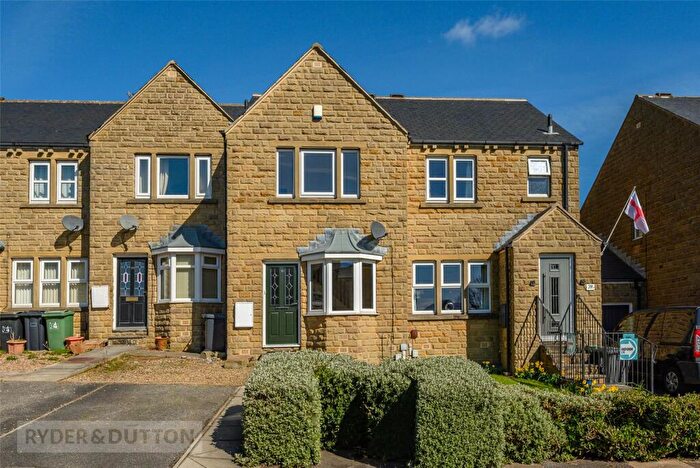 2 Bedroom Terraced House For Sale In Hollyfield Avenue, Oakes, Huddersfield, West Yorkshire, HD3