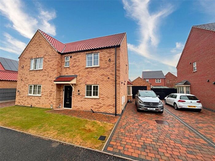 3 Bedroom Semi-Detached House For Sale In Coteland Road, Ruskington, Sleaford, Lincolnshire, NG34