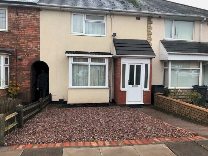 3 Bedroom House To Rent In Colindale Road, Birmingham, B44
