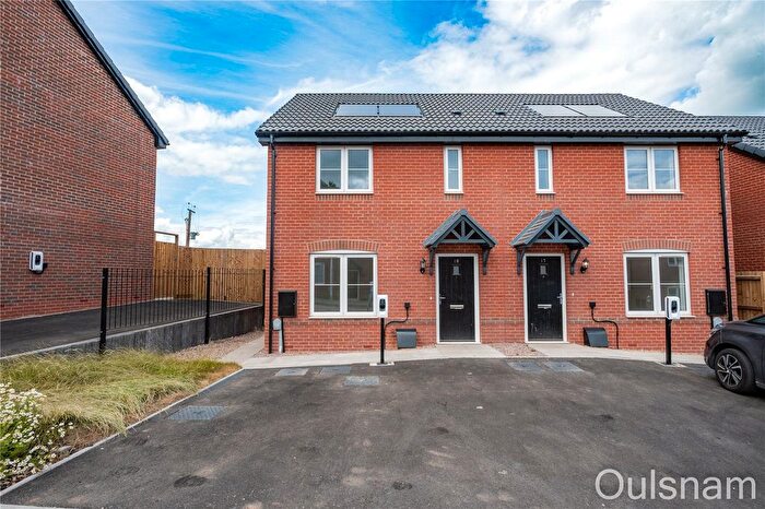 3 Bedroom Semi-detached House For Sale In Eriswell Close, Redditch, Worcestershire, B97