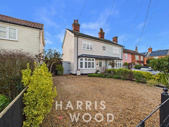 2 Bedroom Semi-Detached House For Sale In Russell Cottages, The Old Street, Capel St. Mary, Ipswich, Suffolk, IP9