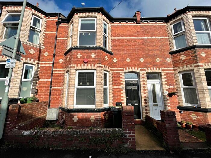 2 Bedroom Terraced House To Rent In Ladysmith Road, Exeter, Devon, EX1