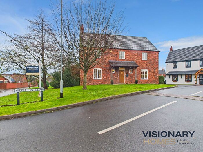 4 Bedroom Detached House For Sale In Middleton Close, Hammerwich, Burntwood, Staffordshire, WS7