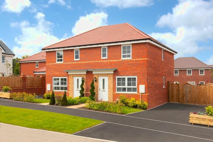 3 Bedroom Semi-Detached House For Sale In "Ellerton" At Welshpool Road, Bicton Heath, Shrewsbury, SY3