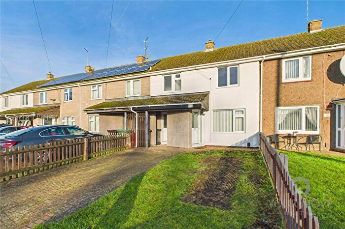 3 Bedroom Terraced House For Sale In Brangwyn Walk, Corby, Northamptonshire, NN18