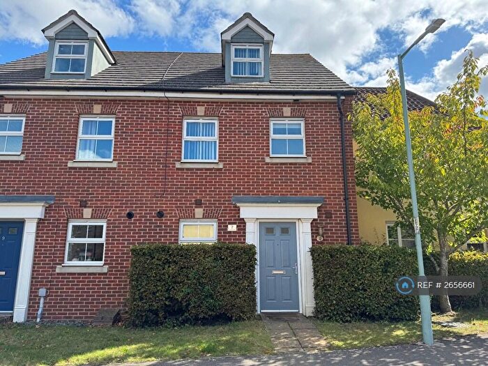 3 Bedroom Terraced House To Rent In Sycamore Drive, Bury St. Edmunds, IP32
