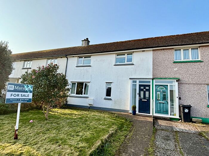 3 Bedroom Terraced House For Sale In Trerew Road, Penzance, TR18