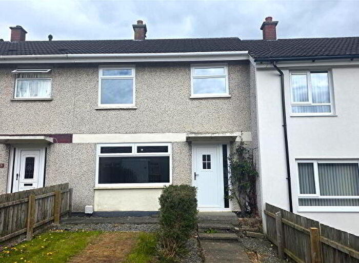 3 Bedroom Mid Terraced House For Sale In Sprucefield, Antrim, BT41
