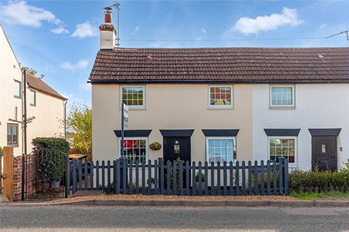 2 Bedroom Semi-Detached House For Sale In High Street, Thurleigh, Bedford, Bedfordshire, MK44