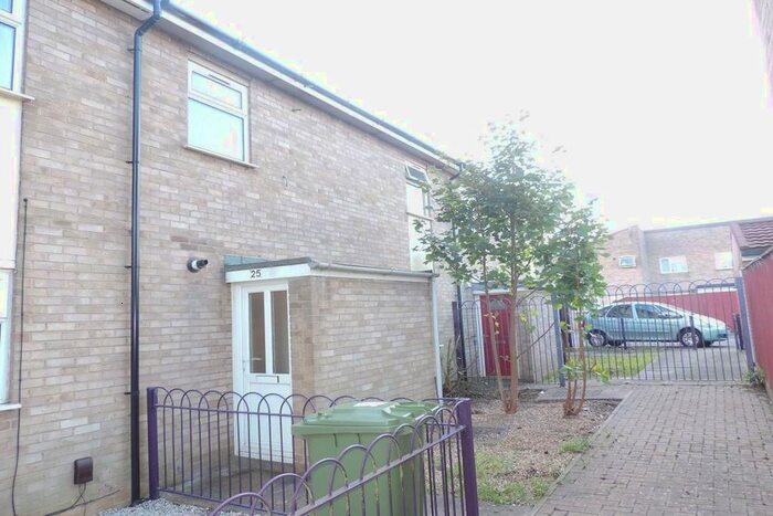 2 Bedroom Terraced House To Rent In Medbourne Gardens, Peterborough, PE1