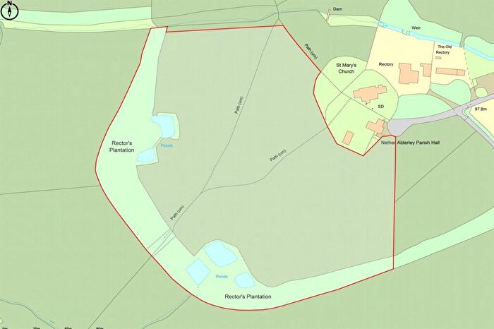 Land For Sale In Land To The West Of St Mary's Church, Church Lane, Off Congleton Road, Nether Alderley, SK10