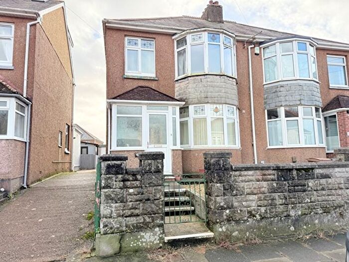 3 Bedroom Semi Detached House For Sale In Waverley Road, St Budeaux, Plymouth., PL5