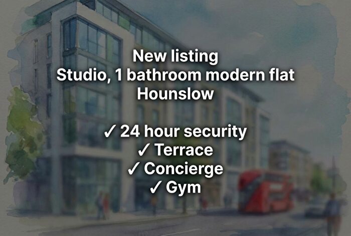 Studio To Rent In Victoria Road, Feltham, TW13