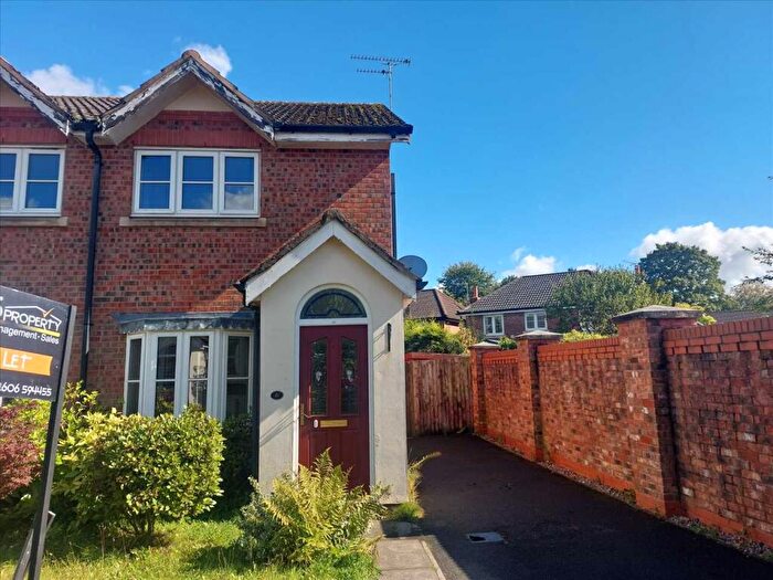 2 Bedroom Semi-Detached House To Rent In Foxhill Close, The Grange, Sandiway, CW8