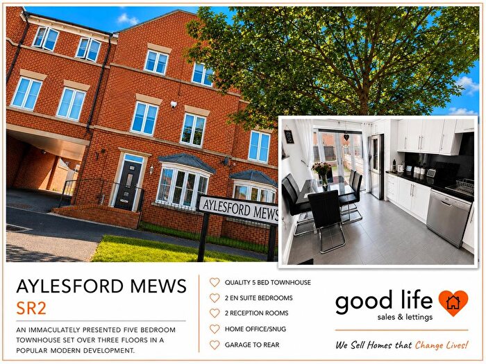 5 Bedroom Terraced House For Sale In Aylesford Mews, Hill View, Sunderland, SR2