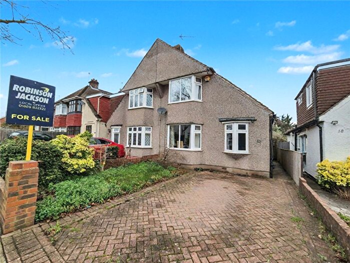 3 Bedroom Semi-Detached House For Sale In Bark Hart Road, Orpington, Kent, BR6