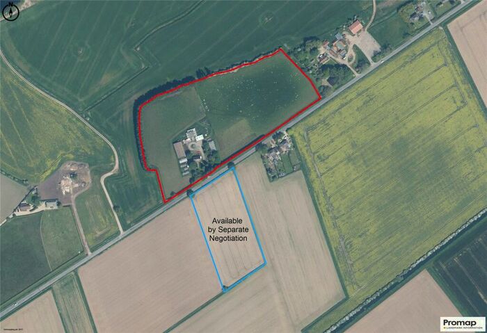 3 Bedroom Land For Sale In Chapel Road, Tumby Woodside, Boston, Lincs, PE22