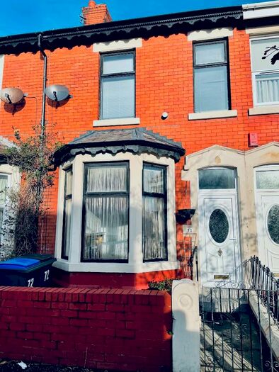 3 Bedroom Terraced House To Rent In Granville Road, Blackpool, Lancashire, FY1