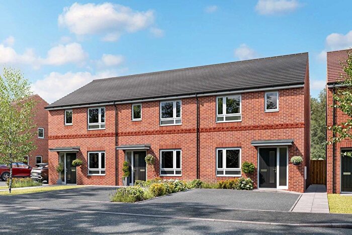 3 Bedroom Terraced House For Sale In "The Brambleford - Plot " At Kensey Road, Mickleover, Derby, DE3