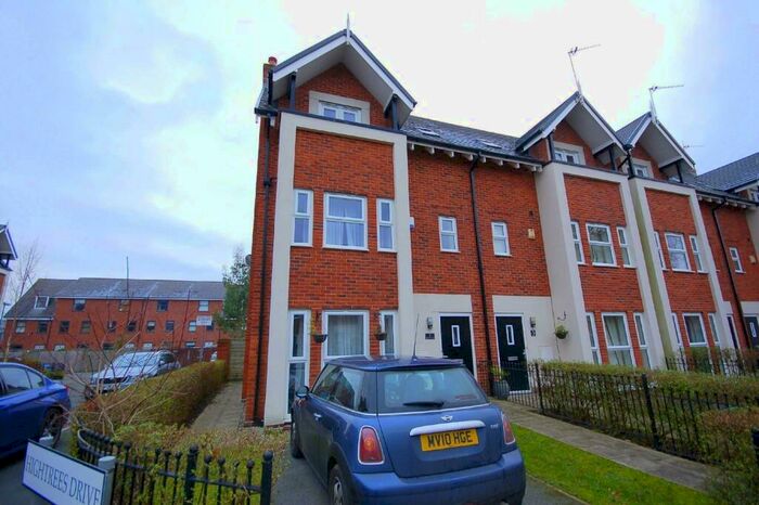 3 Bedroom Town House To Rent In Hightrees Drive, West Didsbury, Manchester, M20
