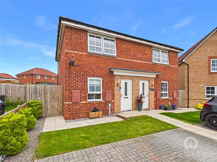 2 Bedroom Semi Detached House For Sale In Browdie Road, Darlington, Durham, DL2