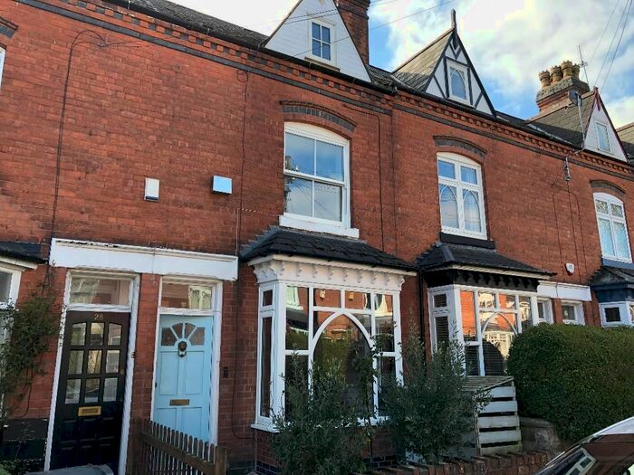 3 Bedroom Terraced House To Rent In Regent Road, Harborne, Birmingham, B17