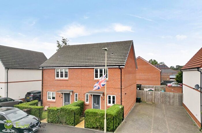 2 Bedroom Semi Detached House For Sale In Benham Place, Tadley, Hampshire, RG26