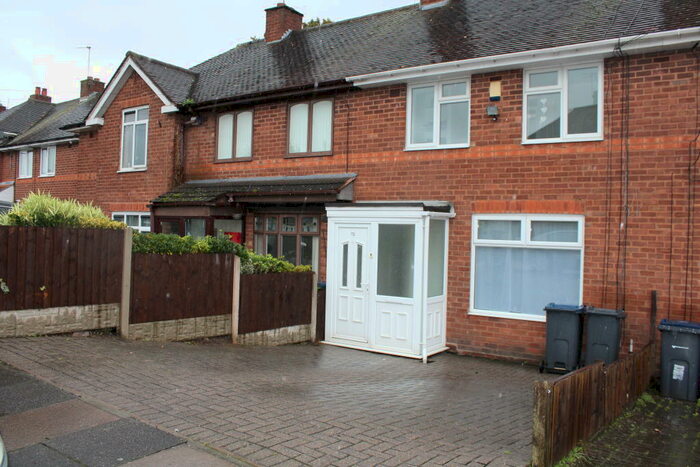 3 Bedroom Terraced House To Rent In Effingham Road, Billesley, B13