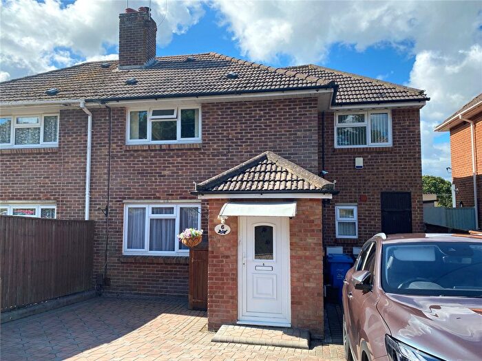 3 Bedroom Semi-Detached House For Sale In Scott Close, Wallisdown, Poole, Dorset, BH12