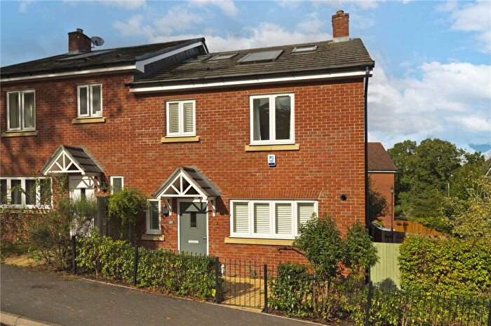4 Bedroom Semi-Detached House To Rent In Burnt Hill Road, Lower Bourne, Farnham, Surrey, GU10