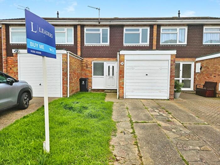 3 Bedroom Terraced House For Sale In Towse Close, Clacton-on-Sea, Essex, CO16