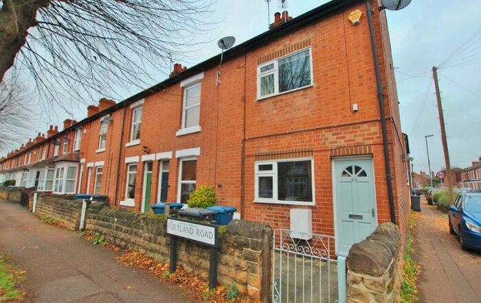 2 Bedroom End Of Terrace House To Rent In Portland Road, West Bridgford, Nottingham, Nottinghamshire, NG2