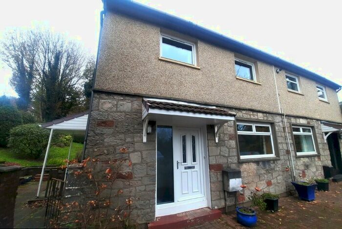 2 Bedroom House To Rent In Hillview, Dumbarton, Dunbartonshire, G82