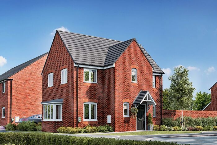 3 Bedroom Detached House For Sale In "The Farley" At Cheadle Road, Upper Tean, ST10
