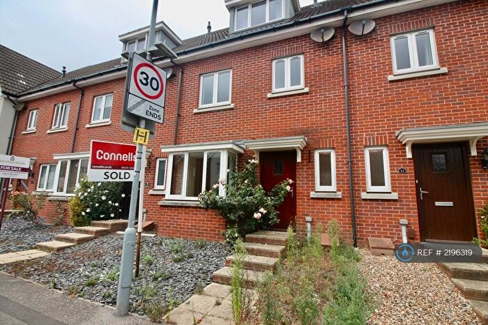 4 Bedroom Terraced House To Rent In Jovian Way, Ipswich, IP1