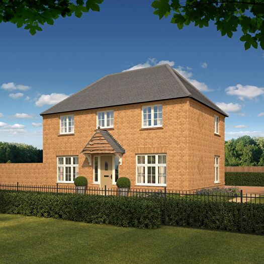 3 Bedroom Detached House For Sale In "Amberley" At Senliz Road, Huntingdon, PE28